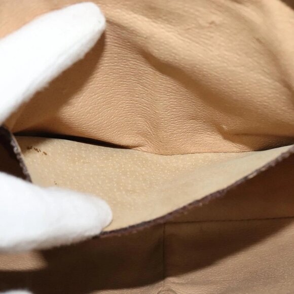 GUCCI GG Supreme Shoulder Bag PVC White Gold 904 02 047 Auth BA3348 - Picture 12 of 16